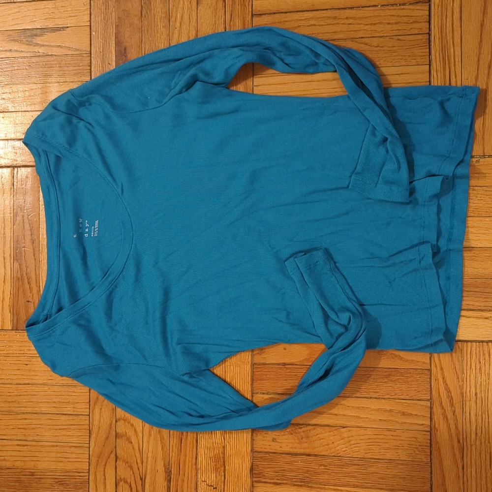 A New Day ribbed long sleeve tee